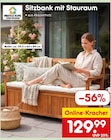 Stuhl im Netto Marken-Discount Prospekt Sitzbank mit Stauraum von PRESTIGE HOME im aktuellen Netto Marken-Discount Prospekt für 129,99 €