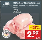 Hähnchen-Oberkeulensteaks im Angebot bei Netto Marken-Discount in Meerbusch Hähnchen-Oberkeulensteaks Angebote von Gut Ponholz bei Netto Marken-Discount Meerbusch für 2,99 €