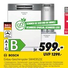 Einbau-Geschirrspüler SMI4EBS21E Angebote von Bosch bei MEDIMAX Halle für 599,00 €