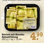 Aktuelle Ravioli Angebote bei E center in Karlsruhe Aktuelles Ravioli mit Ricotta-Spinatfüllung Angebot bei E center in Karlsruhe ab 4,99 €