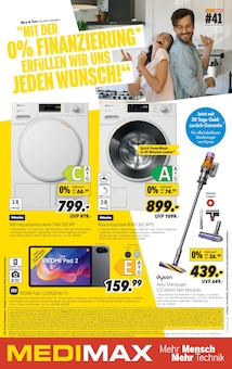 Aktueller MEDIMAX Oberhausen Prospekt MEDIMAX Prospekt Oberhausen ""MIT DER 0% FINANZIERUNG ERFĂLLEN WIR UNS JEDEN WUNSCH!"" mit 8 Seiten