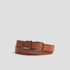 Ceinture perforée camel femme - La Halle Ceinture perforée camel femme à 4,99 € dans le catalogue La Halle