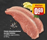 Aktuelles Frische Schweineschnitzel aus dem Schinken Angebot bei REWE in Herne ab 0,69 €