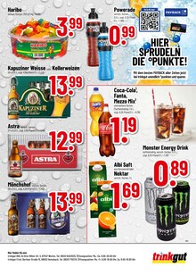 Energydrink im Trinkgut Prospekt "Aktuelle Angebote" mit 8 Seiten (Bensheim)