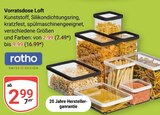 Vorratsdose Loft im Angebot bei GLOBUS in Siegen Vorratsdose Loft Angebote von Rotho bei GLOBUS Siegen für 2,99 €