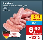 Aktuelles Bratwürste Angebot bei Netto Marken-Discount in Oberhausen ab 8,49 €