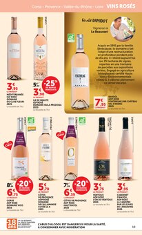 Promotion Bandol dans le prospectus Super U, valable du 22/09/2026 au 04/10/2026 Promo Bandol dans le catalogue Super U du moment à la page 19