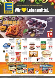 EDEKA Prospekt "Wir lieben Lebensmittel!" für Dresden, 4 Seiten, 17.08.2026 - 22.08.2026