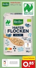 Haferflocken von BioBio für 0,85 € bei Netto Marken-Discount im Angebot Haferflocken von BioBio im aktuellen Netto Marken-Discount Prospekt