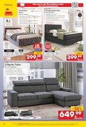 Boxspringbett im Netto Marken-Discount Prospekt in Fürth Aktueller Netto Marken-Discount Prospekt mit Boxspringbett, "netto-online.de - Exklusive Angebote", Seite 20