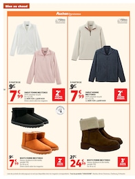 Prix et réduction Sweat Homme dans le prospectus Auchan Hypermarché en cours Offre Sweat Homme dans le catalogue Auchan Hypermarché du moment à la page 16