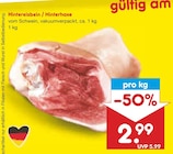 Hintereisbein / Hinterhaxe Angebote bei Netto Marken-Discount Langenhagen für 2,99 €