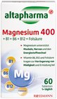 Magnesium 500 Depot, Magnesium 400 + B1 + B6 + B12 + Folsäure von altapharma im aktuellen Rossmann Prospekt für 2,99 €