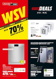 Aktueller MediaMarkt Saturn Prospekt "LET'S GO! WSV FINALE" Seite 1 von 16 Seiten