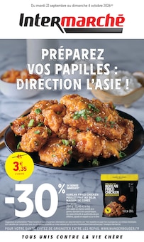 Catalogue de la semaine "PRÉPAREZ VOS PAPILLES : DIRECTION L'ASIE !" avec 1 pages, valide du 22/09/2026 au 04/10/2026 pour Romilly-sur-Andelle et alentours Prospectus de la semaine "PRÉPAREZ VOS PAPILLES : DIRECTION L'ASIE !" avec 1 pages, valide du 22/09/2026 au 04/10/2026 pour Romilly-sur-Andelle et alentours