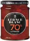 Confiture 70% de fraise - LÉONCE BLANC en promo chez Intermarché Confiture 70% de fraise - LÉONCE BLANC dans le catalogue Intermarché