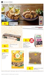 Prix et réduction Pistaches dans le prospectus Intermarché Hyper en cours Offre Pistaches dans le catalogue Intermarché Hyper du moment à la page 18
