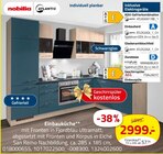 Einbauküche Angebote von nobilia bei ROLLER Augsburg für 2.999,00 €