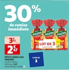 Promo PÂTES COQUILLAGE à 2,47 € dans le catalogue Auchan Supermarché à Aubervilliers