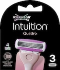 Intuition Quattro im Angebot bei E center in Darmstadt Intuition Quattro Angebote von Wilkinson Sword bei E center Darmstadt für 4,49 €