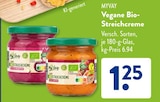 Vegane Bio-Streichcreme im ALDI SÜD Prospekt Vegane Bio-Streichcreme von MYVAY im aktuellen ALDI SÜD Prospekt für 1,25 €