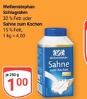 Aktuelles Schlagrahm Angebot bei GLOBUS in Salzgitter ab 1,00 €
