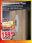 Kleiderschrank Paul Angebote bei Die Möbelfundgrube Pirmasens für 159,99 €