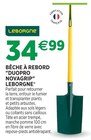 Jardineries du terroir Dole - Promo Bêche à rebord "Duopro Novagrip" LEBORGNE® Promo Bêche à rebord "Duopro Novagrip" LEBORGNE® à 34,99 € dans le catalogue Jardineries du terroir à Dole