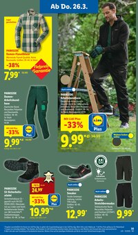 Arbeitskleidung im aktuellen Lidl Prospekt (Bielefeld) Arbeitskleidung im Lidl Prospekt "LIDL LOHNT SICH" mit 74 Seiten (Bielefeld)