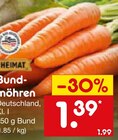 Netto Marken-Discount - Bund-möhren Angebot im Prospekt Bund-möhren bei Netto Marken-Discount im Prospekt "" für 1,39 €