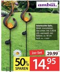 Solarleuchte Optic Angebote von Ambia Garden bei Zurbrüggen Herne für 14,95 €