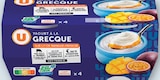Yaourt à la grecque sur lit de fruits - U en promo chez Super U Mulhouse à 1,71 €