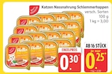 Katzen Nassnahrung Schlemmerhappen im Angebot bei Marktkauf in Buxtehude Katzen Nassnahrung Schlemmerhappen Angebote von GUT&GÜNSTIG bei Marktkauf Buxtehude für 0,25 €