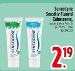 Sensitiv Fluorid Zahncreme von Sensodyne im aktuellen EDEKA Prospekt für 2,19 €