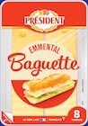 Emmental tranches baguette emmental - PRÉSIDENT dans le catalogue Intermarché Express