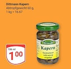 Kapern im Angebot bei GLOBUS in Kerpen Kapern Angebote von Dittmann bei GLOBUS Kerpen für 1,00 €