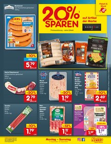 Wurst im aktuellen Netto Marken-Discount Prospekt (Ingolstadt) Wurst im Netto Marken-Discount Prospekt "Aktuelle Angebote" mit 71 Seiten (Ingolstadt)