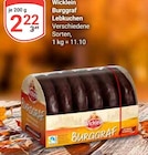 GLOBUS Neutraubling - Burggraf Lebkuchen Angebot im Prospekt Burggraf Lebkuchen bei GLOBUS im Neutraubling Prospekt für 2,22 €