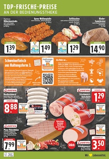 Bratwurst im aktuellen EDEKA Prospekt (Hamm) Bratwurst im EDEKA Prospekt "Aktuelle Angebote" mit 24 Seiten (Hamm)