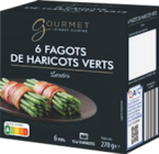 6 fagots de haricots verts lardés - GOURMET FINEST CUISINE - Aldi 6 fagots de haricots verts lardés - GOURMET FINEST CUISINE à 3,49 € dans le catalogue Aldi
