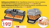 Waffelautomat WA3606 im Angebot bei GLOBUS in Wiesbaden Waffelautomat WA3606 Angebote von Clatronic bei GLOBUS Wiesbaden für 19,99 €