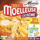 Pizza Crousti Moelleuse Extrême 4 Fromages - MARIE - Intermarché Hyper Pizza Crousti Moelleuse Extrême 4 Fromages - MARIE à 6,99 € dans le catalogue Intermarché Hyper