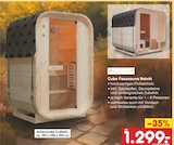 Cube Fasssauna Nolvik bei Netto Marken-Discount im Bad Düben Prospekt für 1.299,00 €
