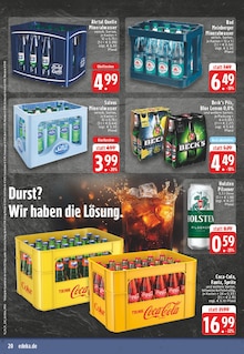 Becks im EDEKA Prospekt "Aktuelle Angebote" mit 28 Seiten (Düsseldorf)