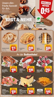 Mettwurst im aktuellen REWE Prospekt (Frankfurt (Main)) Mettwurst im REWE Prospekt "Dein Markt" mit 18 Seiten (Frankfurt (Main))