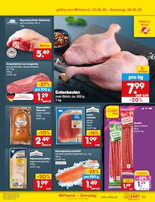 Pute im Netto Marken-Discount Prospekt "Aktuelle Angebote" mit 66 Seiten (Augsburg)