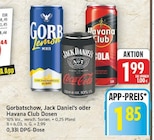 Mixgetränke von Gorbatschow im aktuellen E center Prospekt