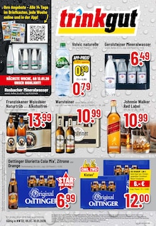 Gerolsteiner im Trinkgut Prospekt "Aktuelle Angebote" mit 8 Seiten (Wiesbaden)