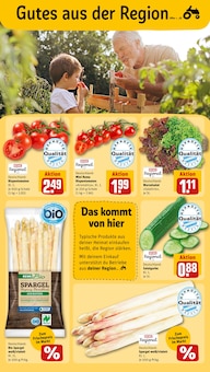 Spargel im REWE Prospekt "Dein Markt" mit 29 Seiten (München)