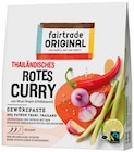 Thailändisches Rotes Curry oder Bio Kokosmilch von Fairtrade Original im aktuellen REWE Prospekt